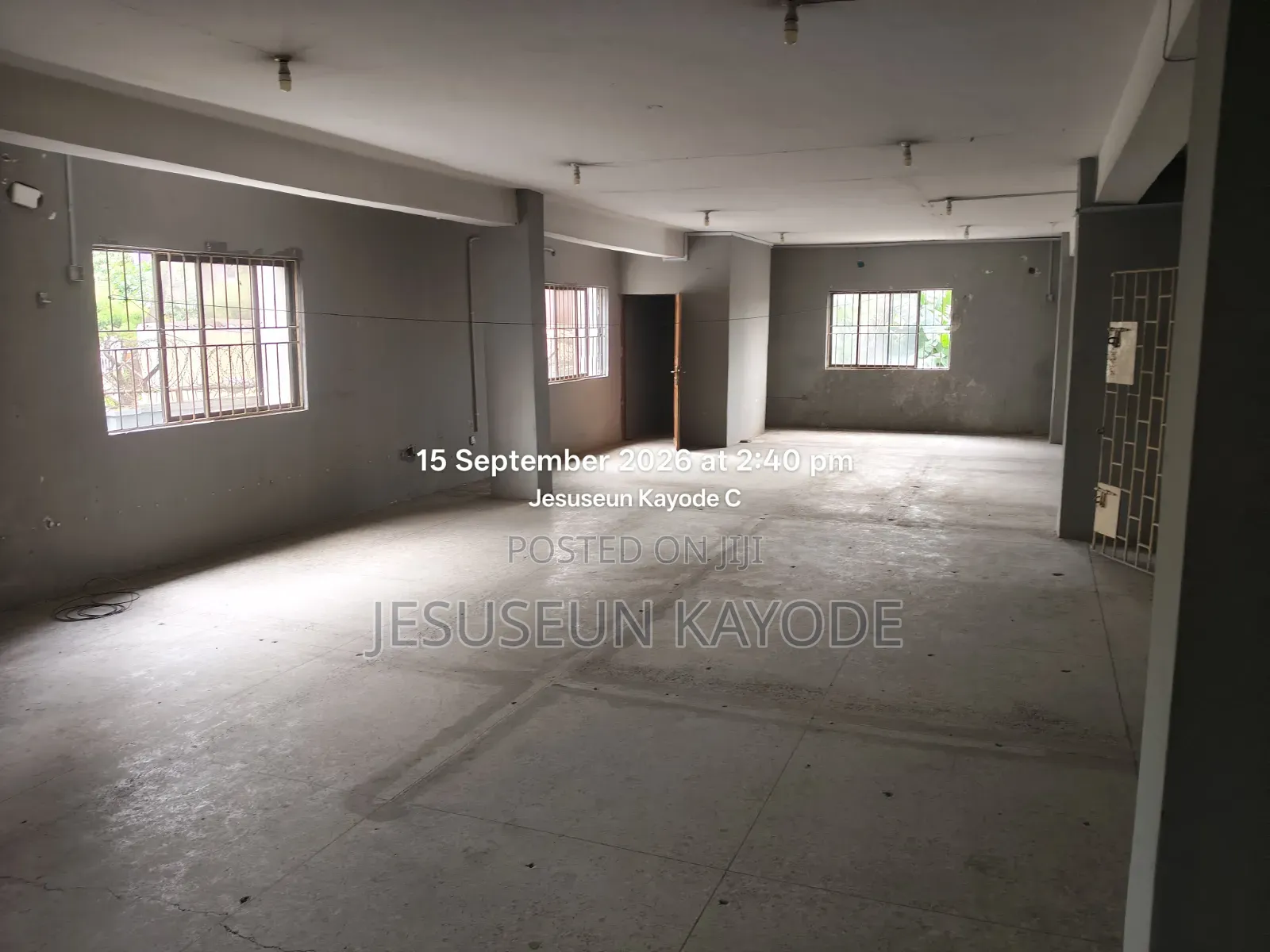 Serviced Open Plan Office Space 100sqm in Opebi