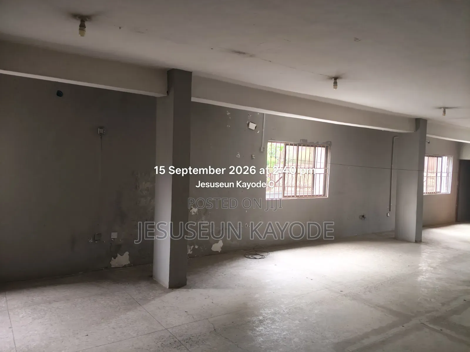 Serviced Open Plan Office Space 100sqm in Opebi