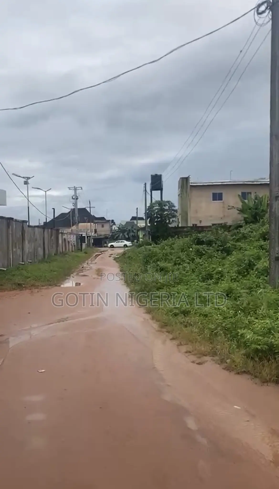 Fenced 50×100ft Land at Okhoromi in Benin City