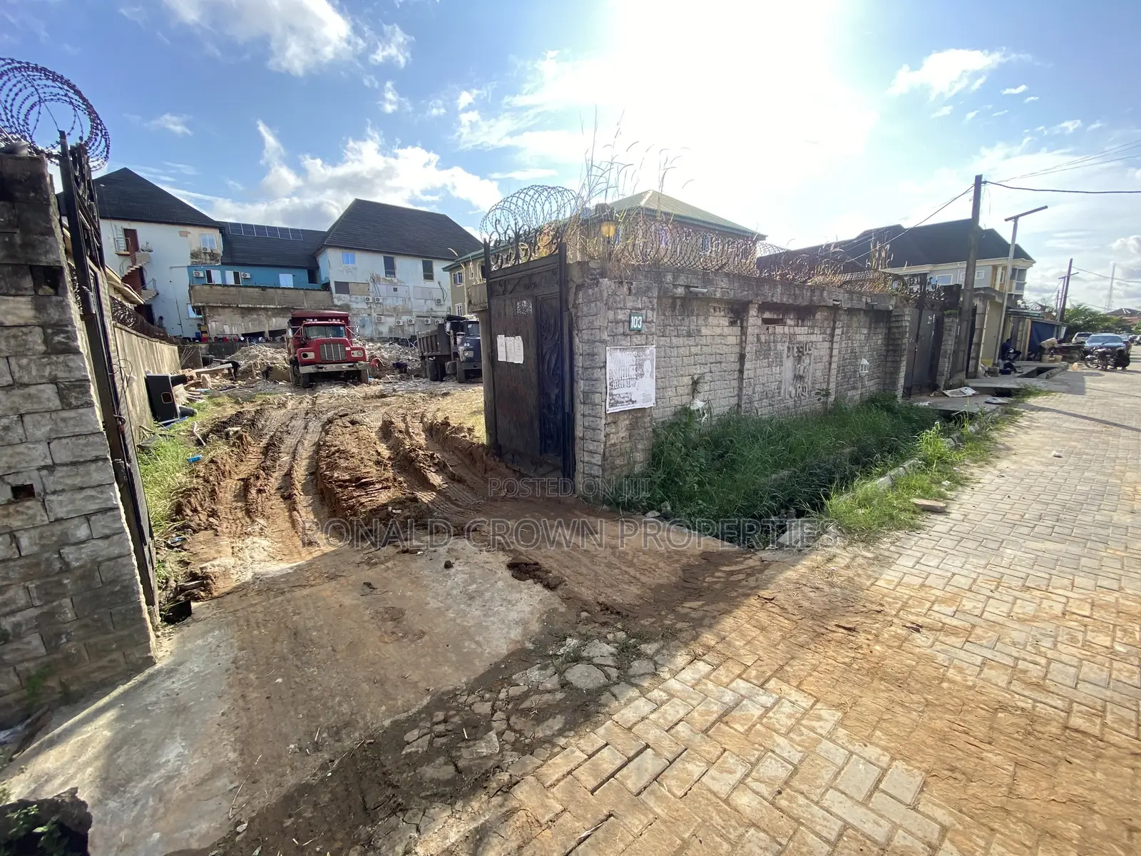 Fenced Dry Gated 720sqm of Land With CofO at Ago Okota in Ago Palace