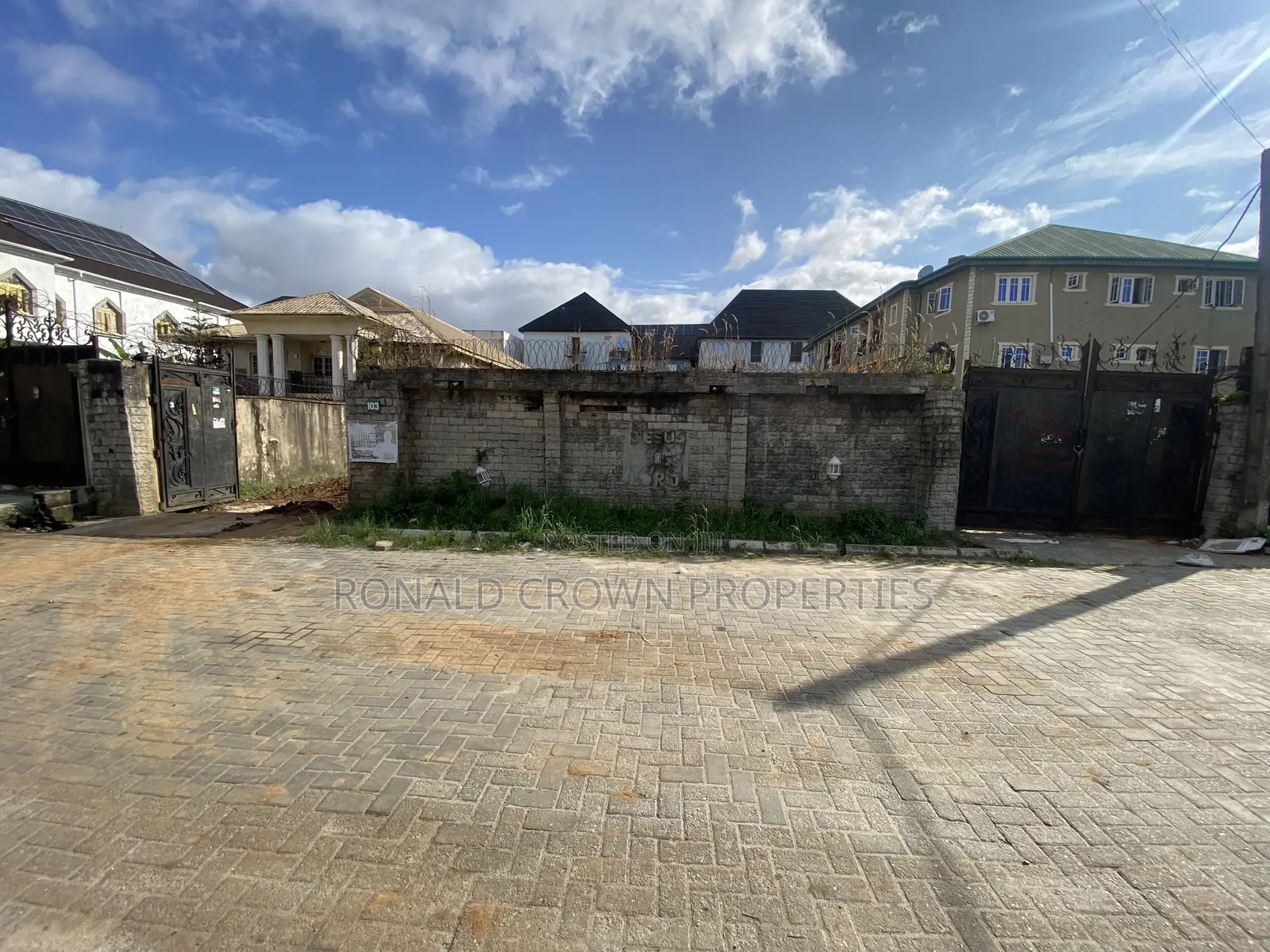 Fenced Dry Gated 720sqm of Land With CofO at Ago Okota in Ago Palace