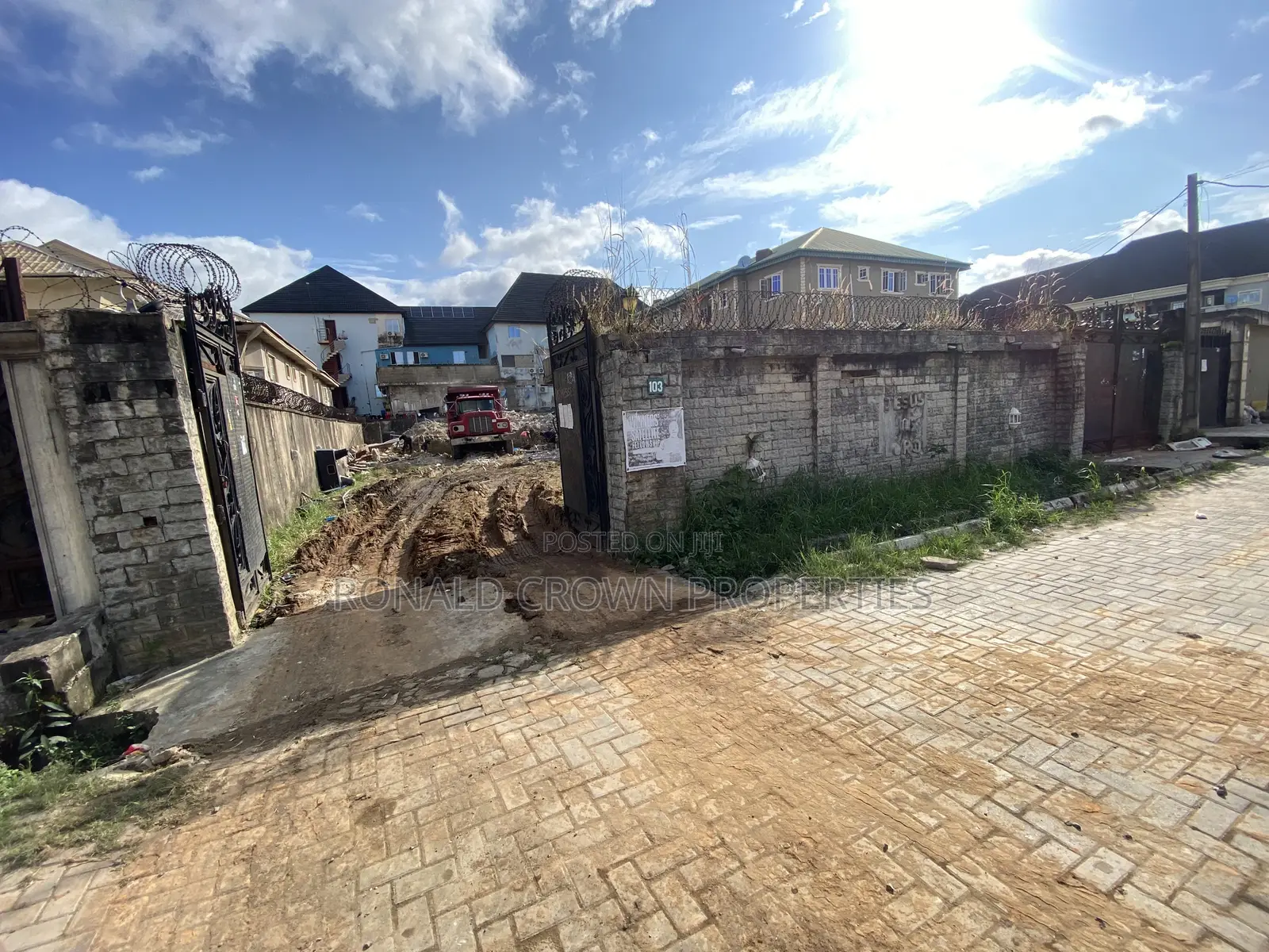 Fenced Dry Gated 720sqm of Land With CofO at Ago Okota in Ago Palace