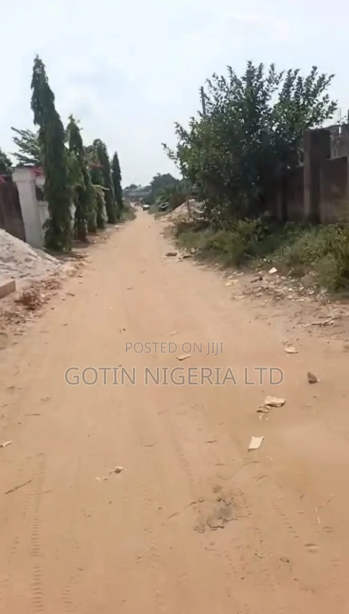 50×110ft Land for Sale at Egbire, Off Airport Road in Benin City