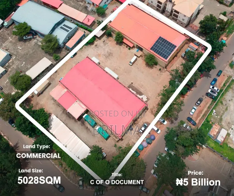 5028 SQM Land in Wuse Zone 5 for Sale in Wuse 2