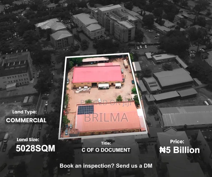 5028 SQM Land in Wuse Zone 5 for Sale in Wuse 2