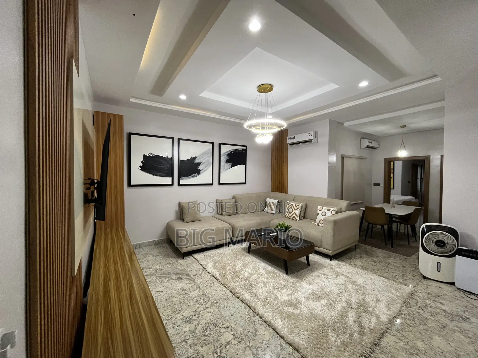 Furnished 2bdrm Apartment in Guzape Main for rent in Guzape District