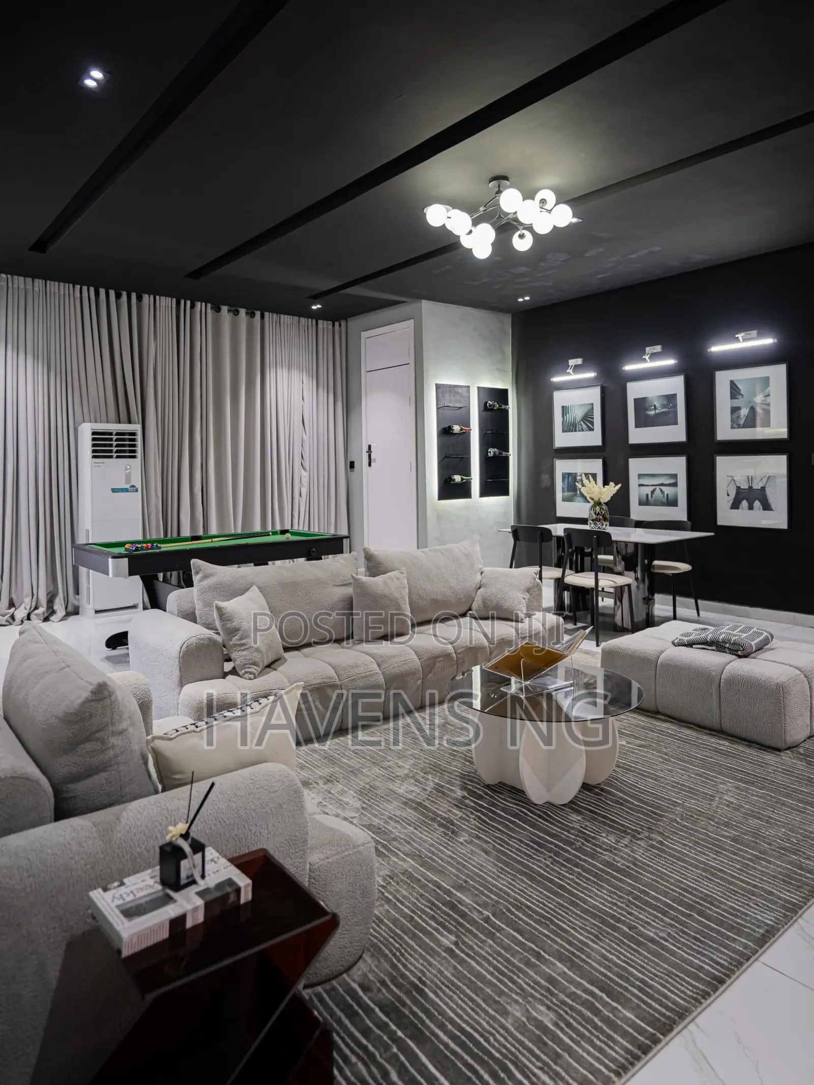 Shortlet | 2-Bedroom Apartment With Pool, Gym Snooker in Lekki Phase 1
