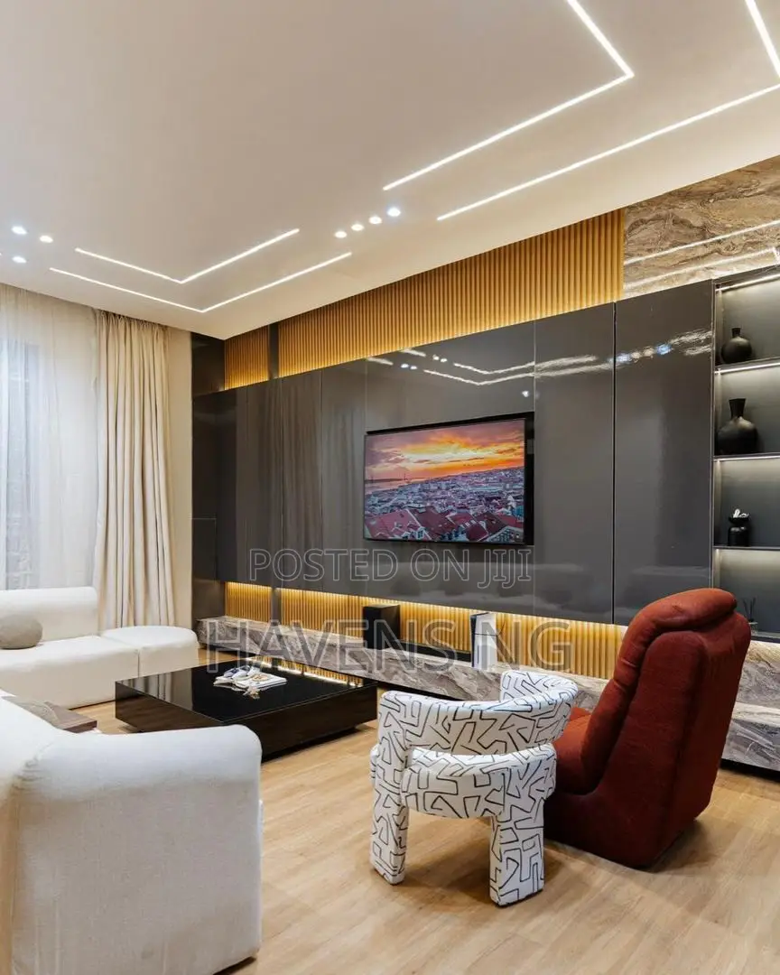 Shortlet | Private 3-Bedroom Semi-Detached Home With Private Cinema in Chevron