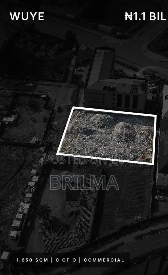 1650 SQM Commercial Land in Wuye for Sale in Wuye
