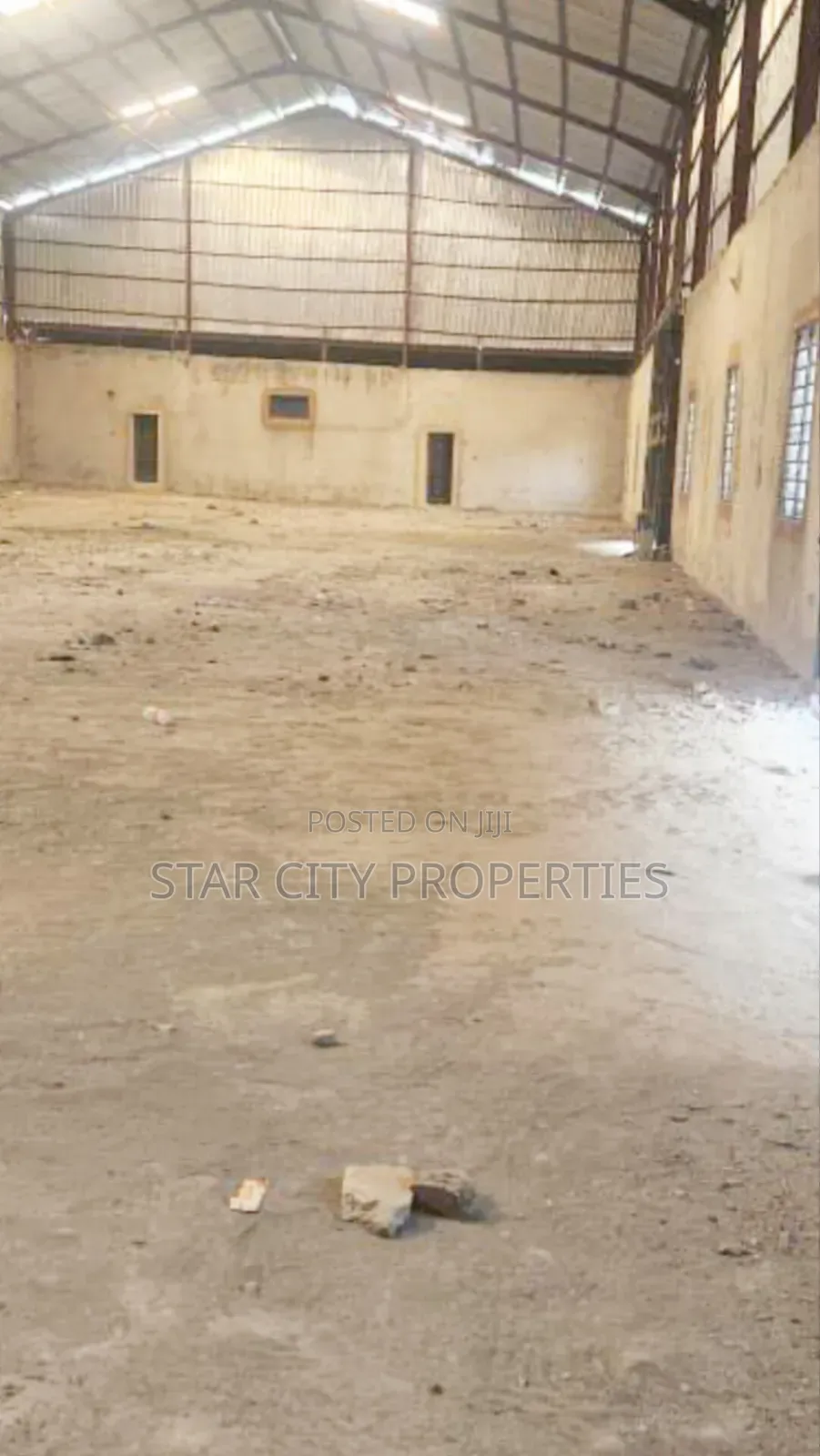 Warehouse of 2600sqm on 5,500sqm Land That's 1.5 Acres in Oba Akran