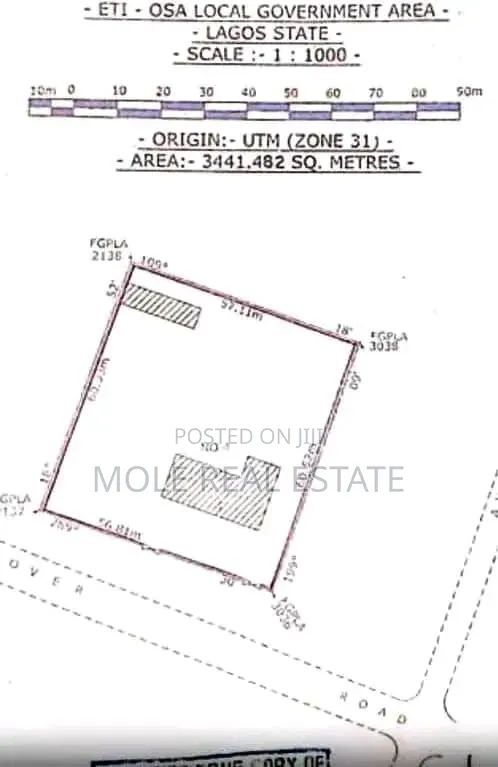 3411sqm Joint Venture (JV) Glover Rd Old Ikoyi in Old Ikoyi