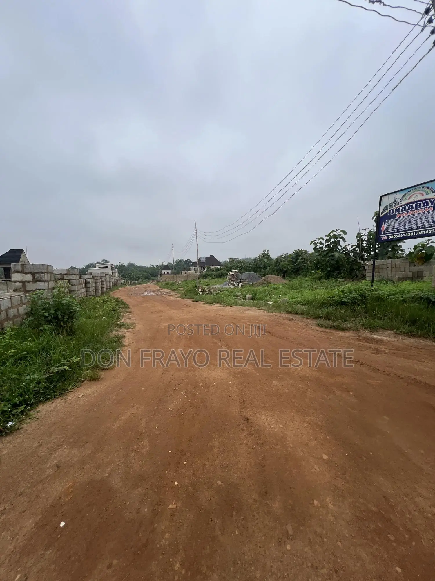 500sqm Land in Gated Estate Alafara Area Near Nihort Idishin in Idishin