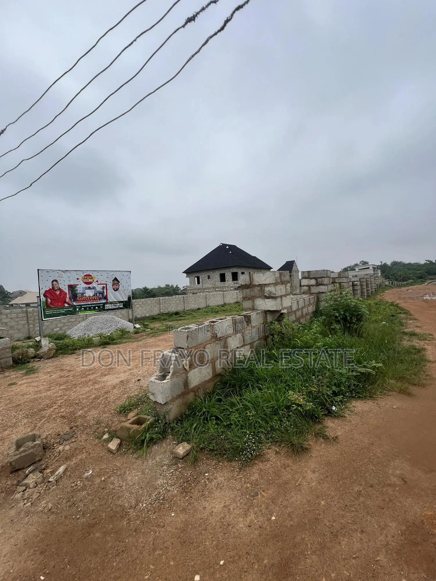 500sqm Land in Gated Estate Alafara Area Near Nihort Idishin in Idishin