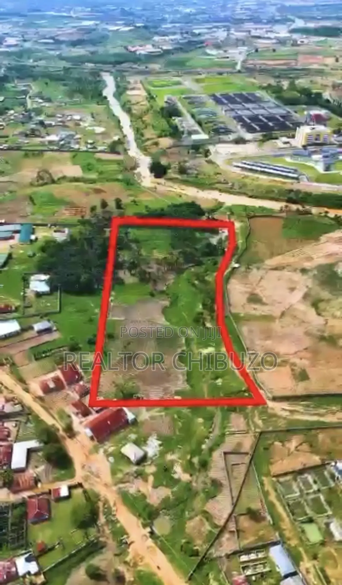 2.3 Hect Land for Industrial Purpose at Idu for Sale - 1.5bill in Idu Industrial