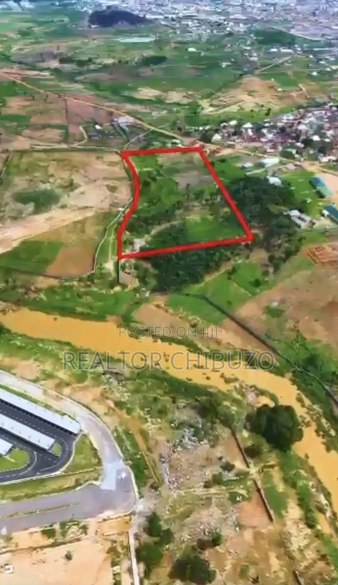 2.3 Hect Land for Industrial Purpose at Idu for Sale - 1.5bill in Idu Industrial