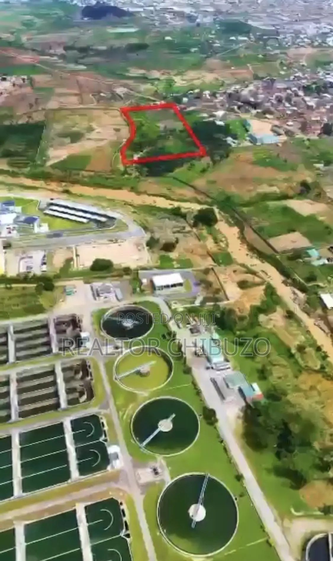 2.3 Hect Land for Industrial Purpose at Idu for Sale - 1.5bill in Idu Industrial