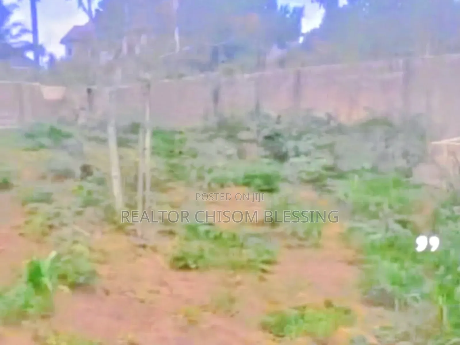 Fenced Gated 11⁄2 Plot for Sale at Agbama Near New Heaven Junction in Umuahia
