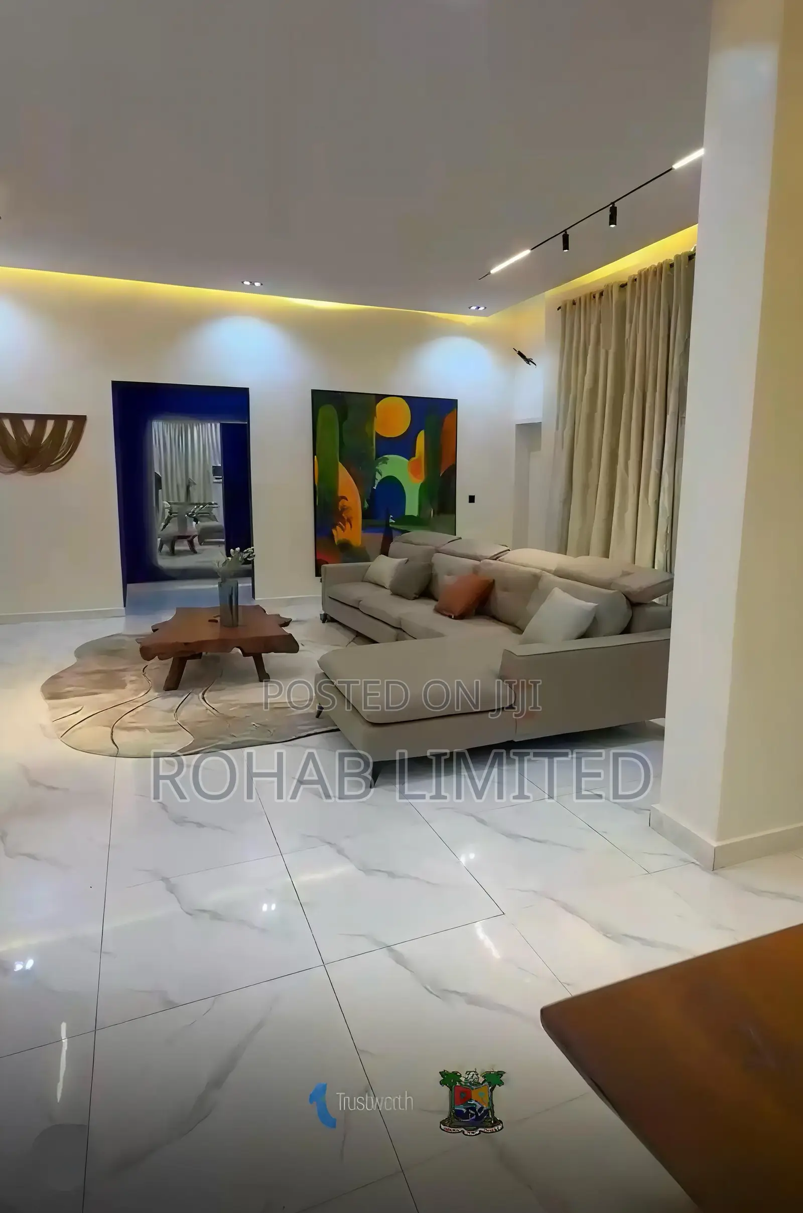 Furnished 4bdrm Bungalow in Trusthworth Home, Elerangbe for sale in Elerangbe