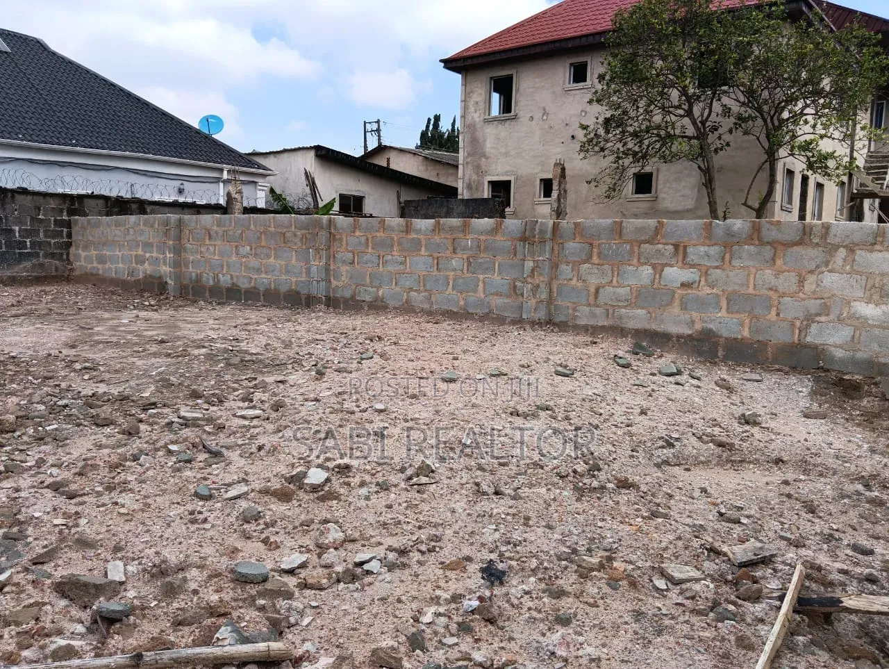30x60ft Residential Land Behind Aina Ajayi Estate Ekoro Abule Egba in Abule Egba