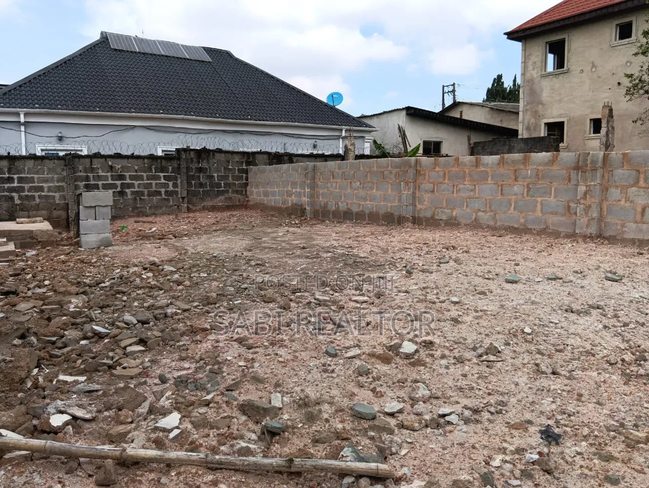 30x60ft Residential Land Behind Aina Ajayi Estate Ekoro Abule Egba in Abule Egba