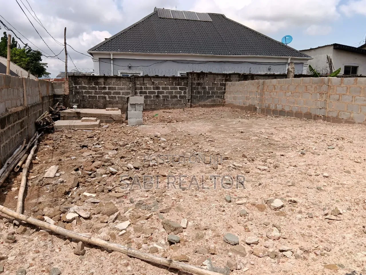 30x60ft Residential Land Behind Aina Ajayi Estate Ekoro Abule Egba in Abule Egba