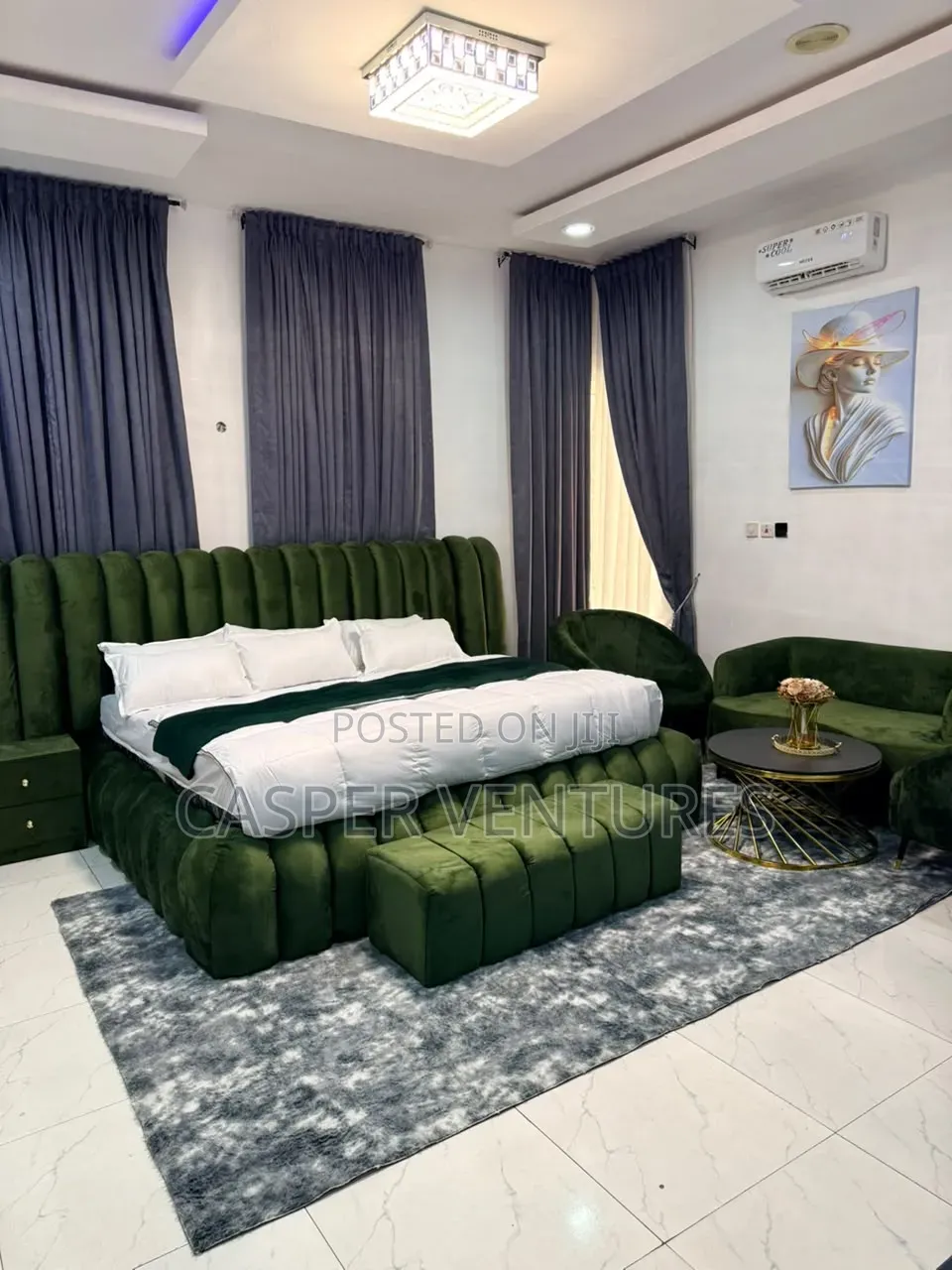 Tastefully Furnished Master Bedroom With Wifi in Lekki Phase 2