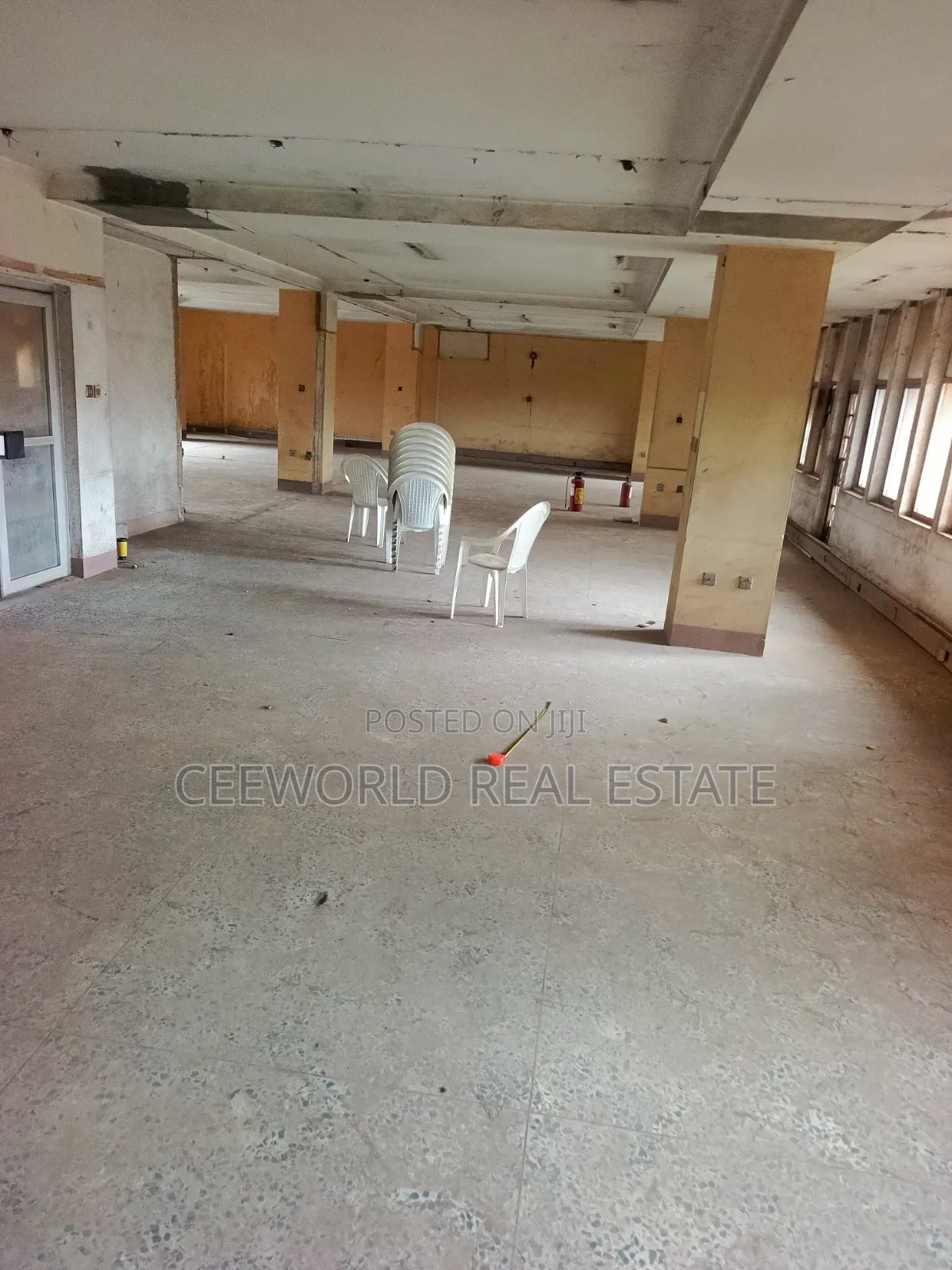 Open Plan Office Space 225sqm at Oke Bola, Oke Ado Ibadan in Oke Ado