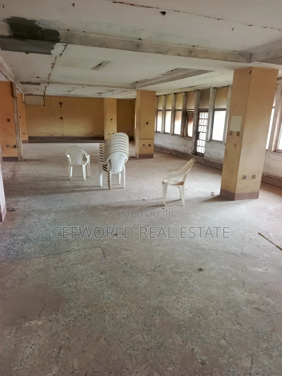 Open Plan Office Space 225sqm at Oke Bola, Oke Ado Ibadan in Oke Ado