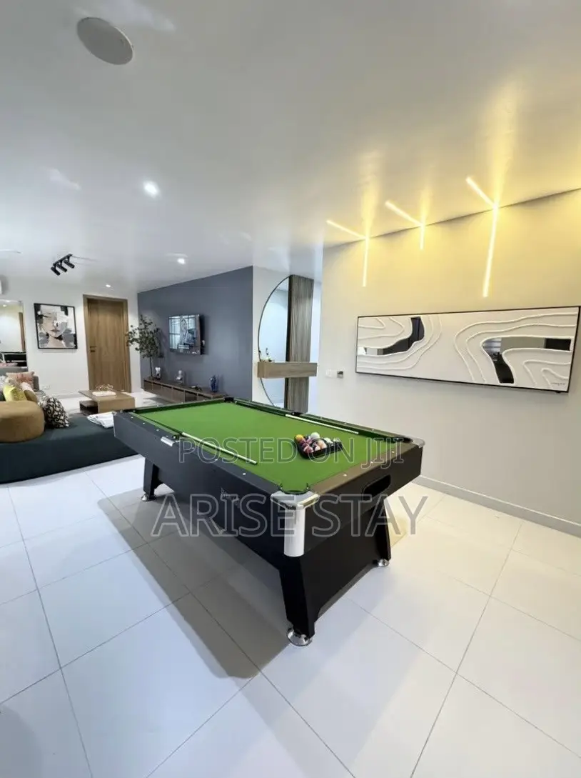 2-Bedroom Shortlet With Ps5 Snooker | Ikate Lekki in Ikate