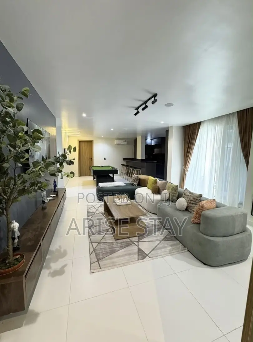 2-Bedroom Shortlet With Ps5 Snooker | Ikate Lekki in Ikate