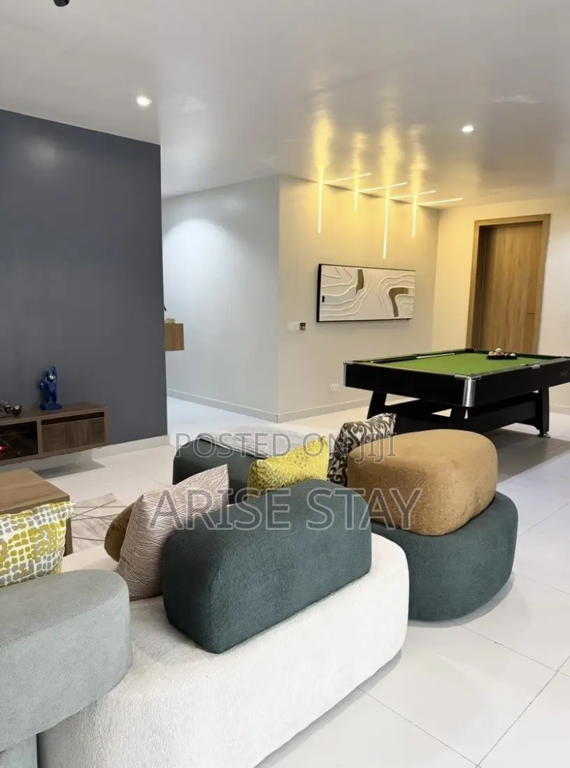 2-Bedroom Shortlet With Ps5 Snooker | Ikate Lekki in Ikate