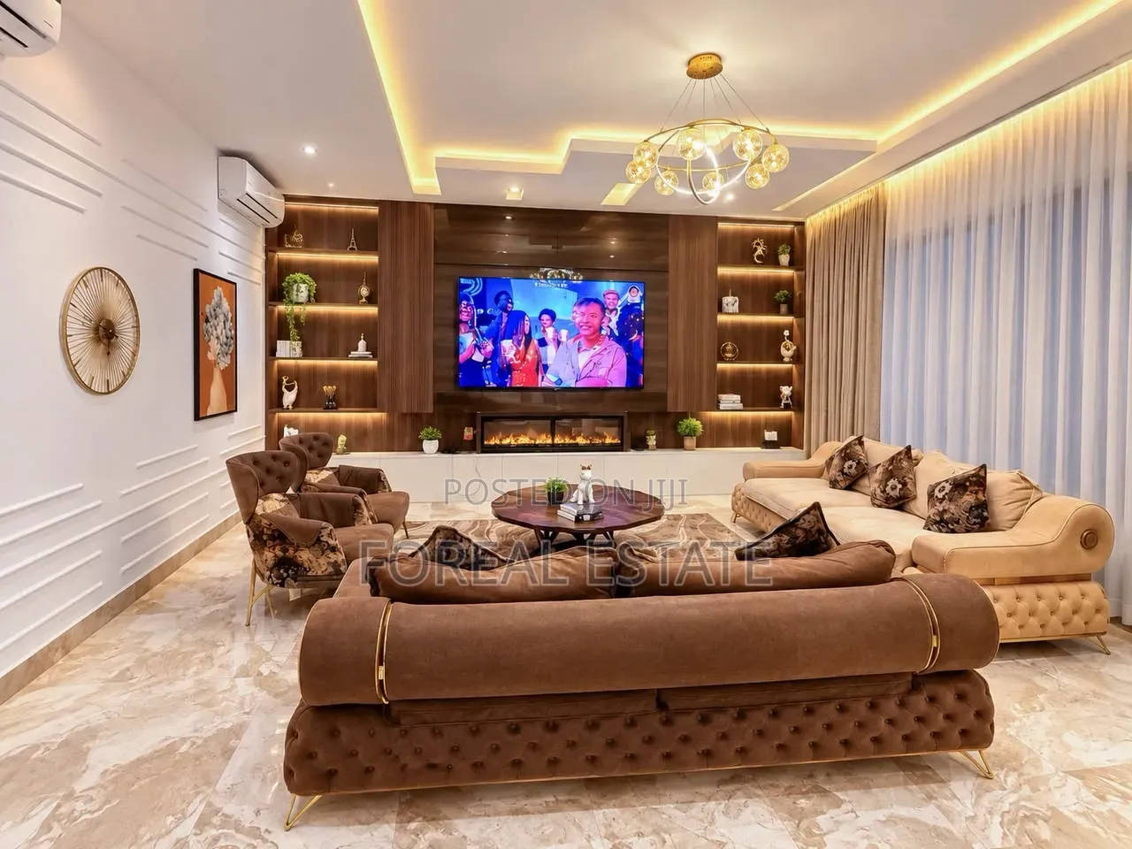 Executive 4 Bedroom With Pool in Victoria Island Close to Coastal Road in Adeola Odeku