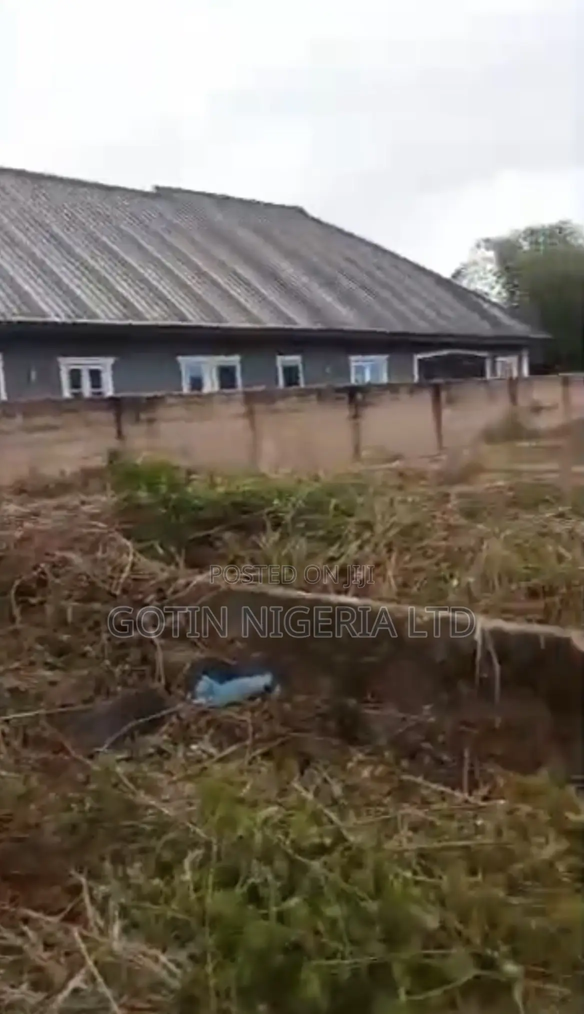 50×100ft Land With Foundation at Jehovah Road, Off Agbor Road in Benin City
