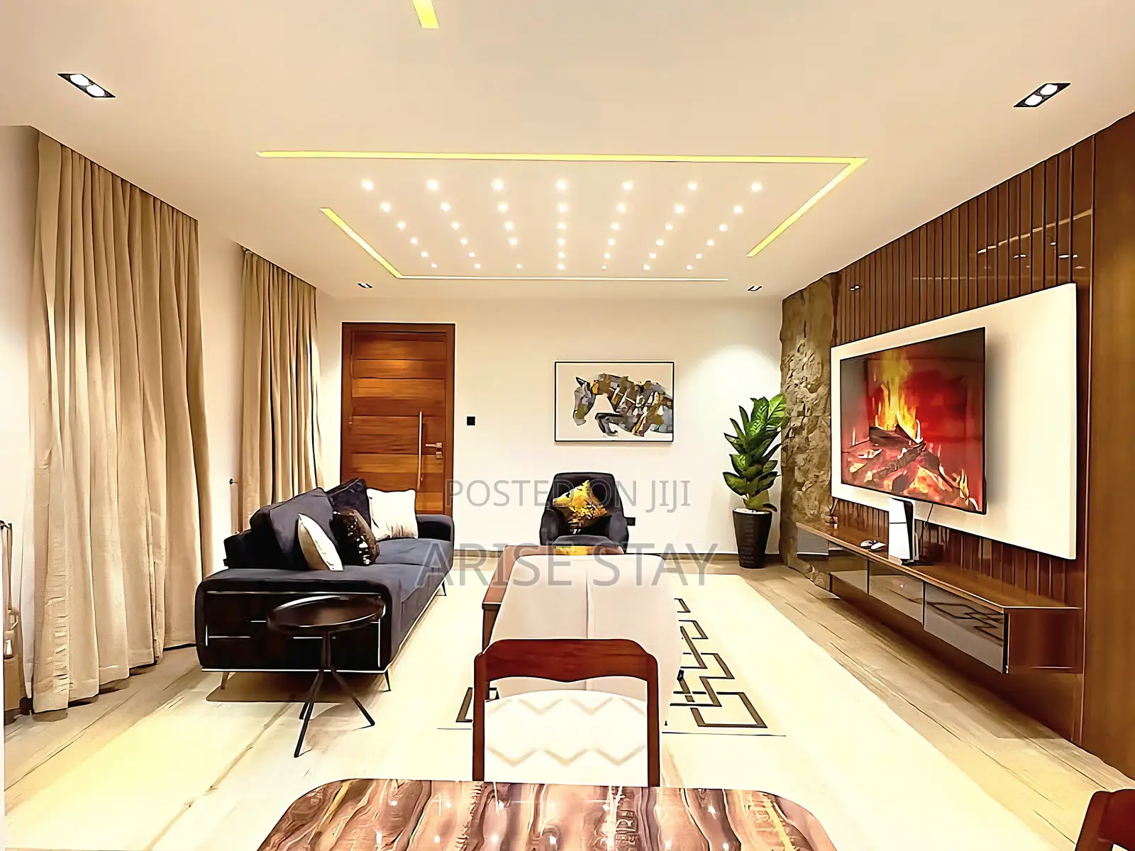 Luxury 3-Bedroom Shortlet With Ps5 Bq | Ikeja Gra in Ikeja GRA