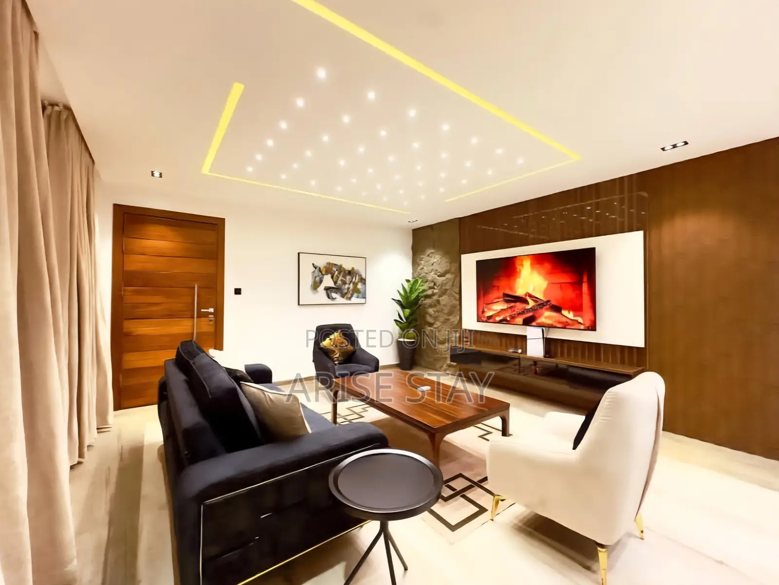 Luxury 3-Bedroom Shortlet With Ps5 Bq | Ikeja Gra in Ikeja GRA