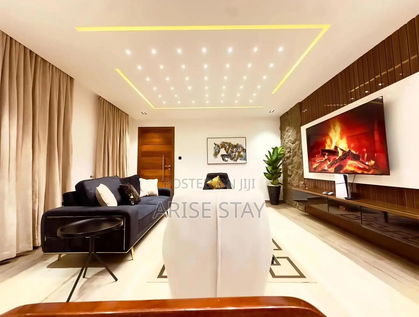 Luxury 3-Bedroom Shortlet With Ps5 Bq | Ikeja Gra in Ikeja GRA