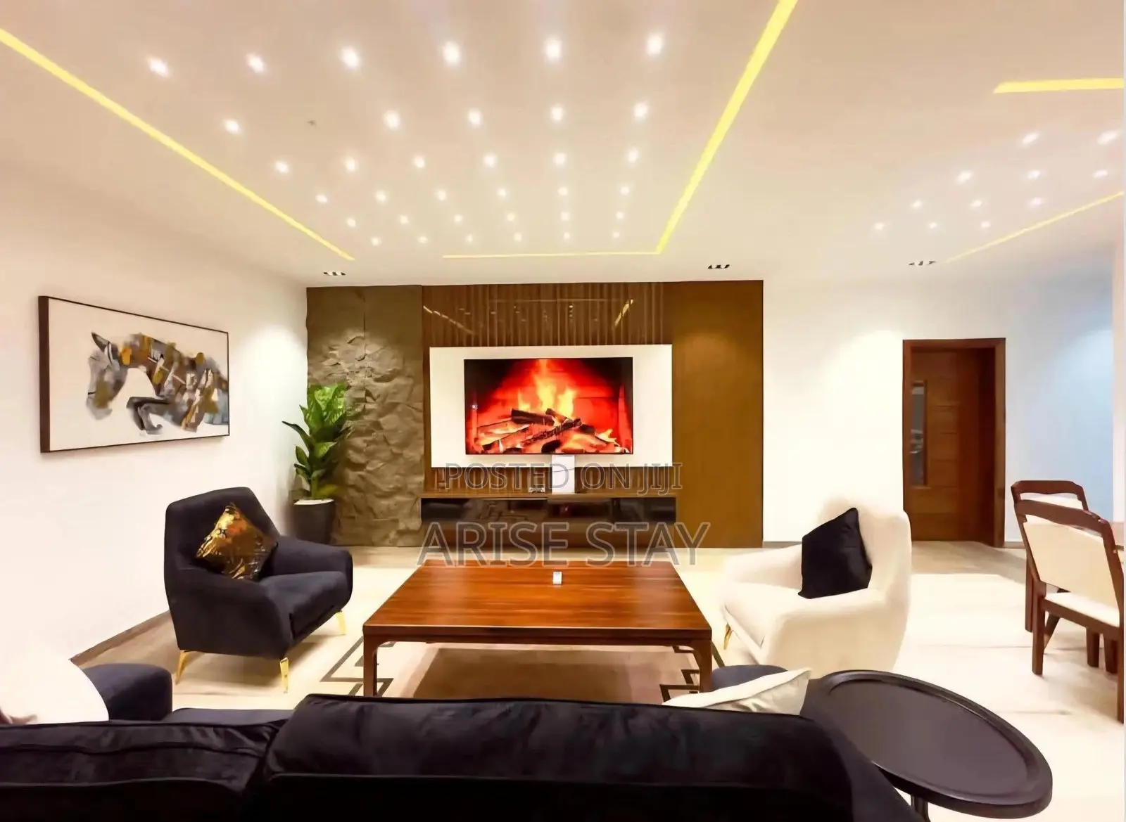 Luxury 3-Bedroom Shortlet With Ps5 Bq | Ikeja Gra in Ikeja GRA