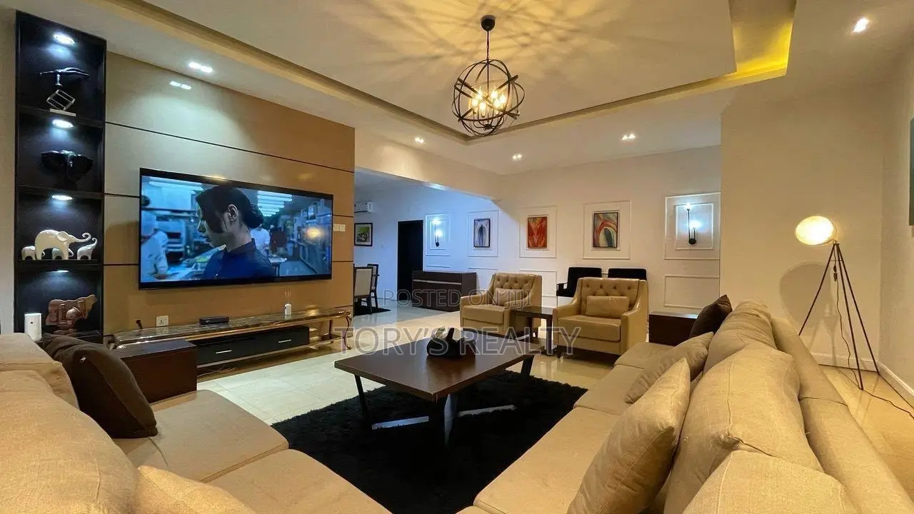Furnished 3bdrm Apartment in Victoria Island Extension for rent in Victoria Island Extension