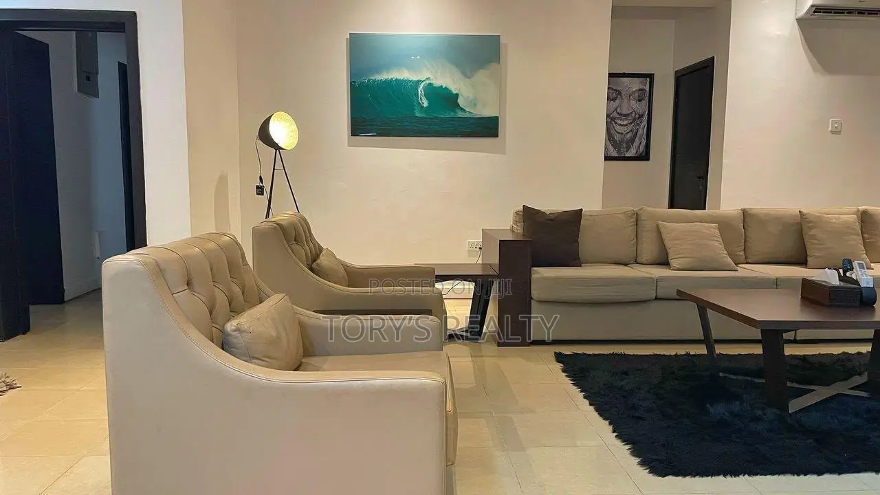 Furnished 3bdrm Apartment in Victoria Island Extension for rent in Victoria Island Extension