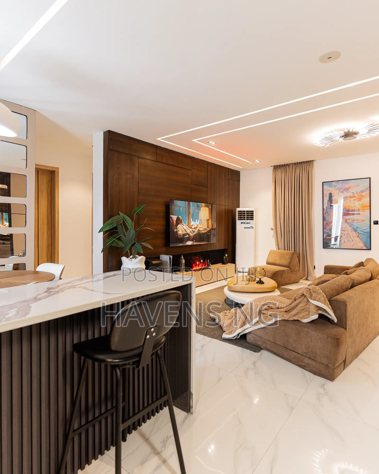 Shortlet | Premium 2-Bedroom Luxury Smart Apartment in Ikate