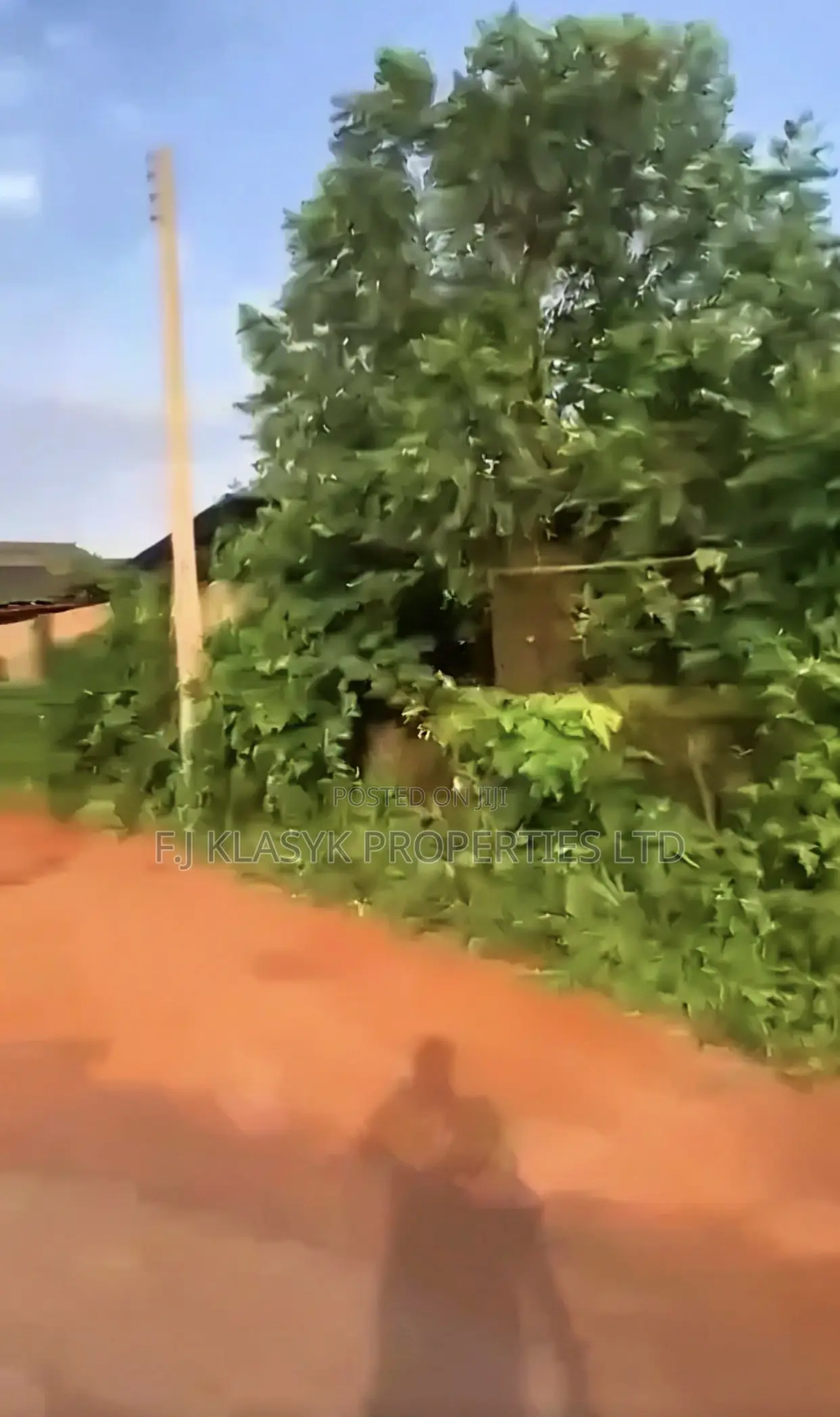 100ft by 200ft Fenced and Gated on a Corner Piece in Benin City