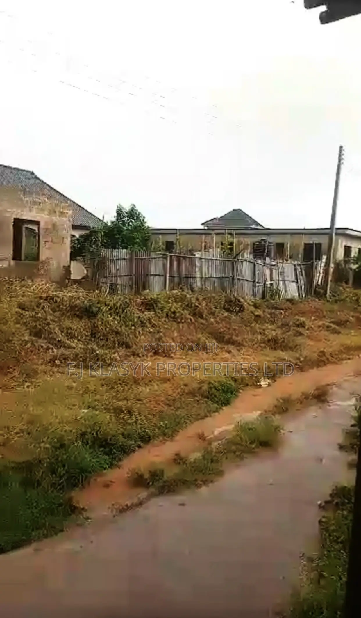 Uncompleted Building on 50/100. On a Corner Piece in Benin City
