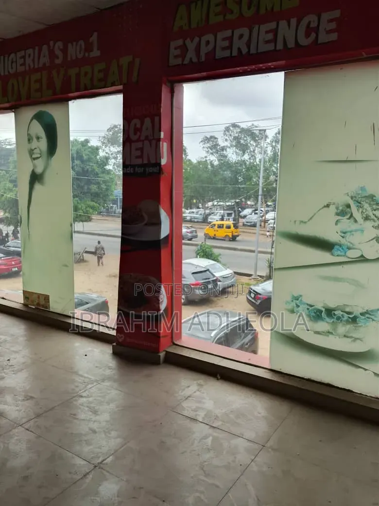 Commercial Property Upstairs and Downstairs Formally Used for Eatery in Egbeda