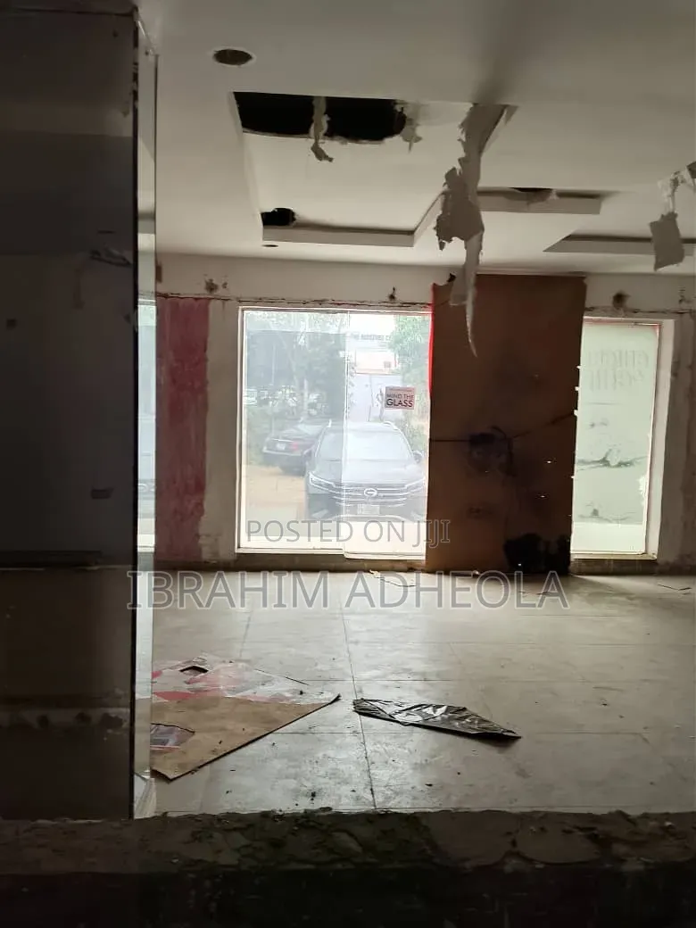 Commercial Property Upstairs and Downstairs Formally Used for Eatery in Egbeda