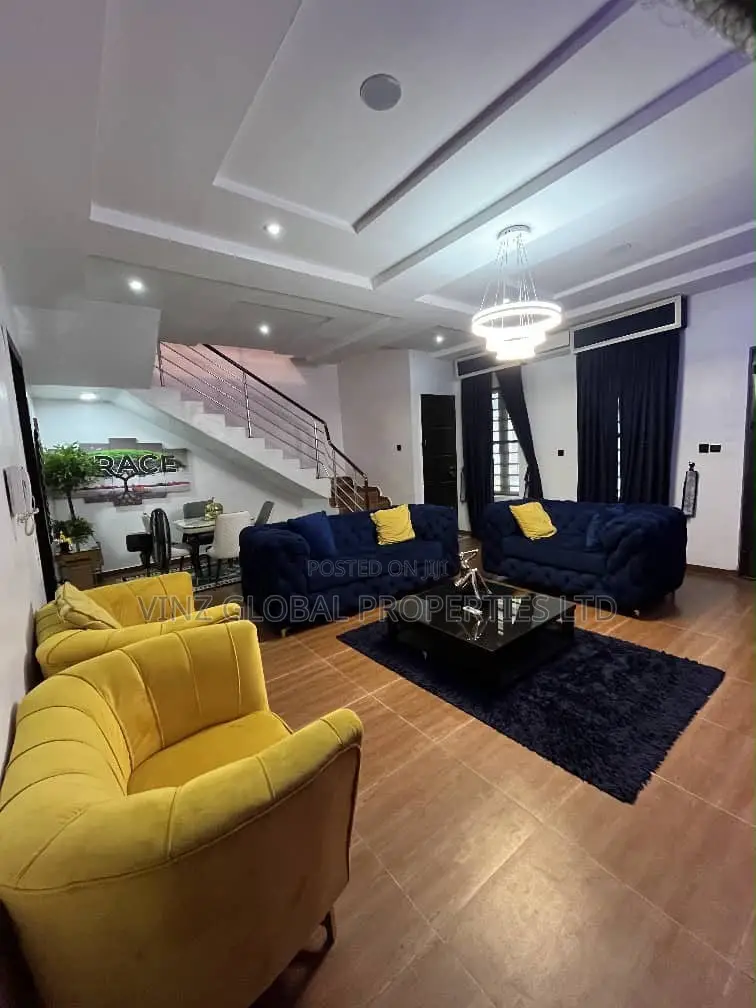 4 Bedroom Terrace Duplex Apartment With 2 Living Rooms in Ajah