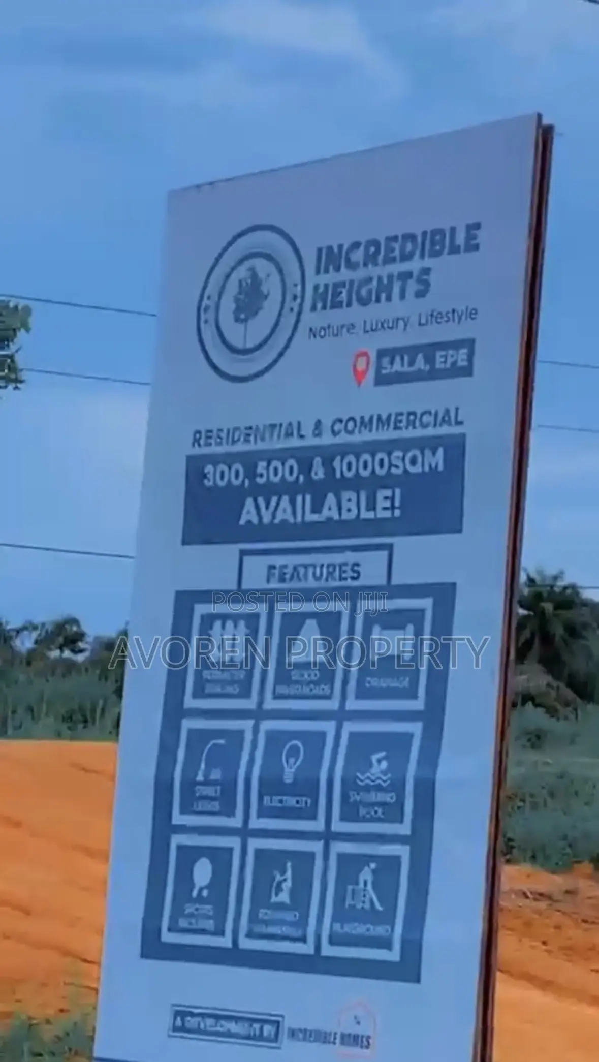 One Plot of Land for Sale at Epe Sala Community in Epe