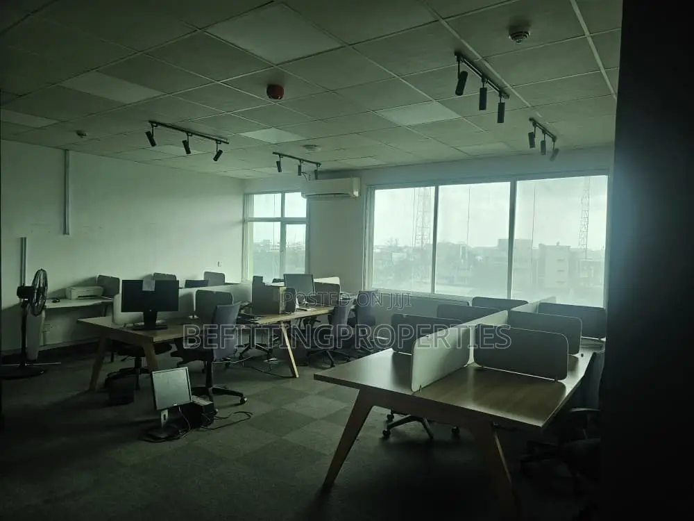 365 SQM Semi-Furnished Office Space to Let in Alausa