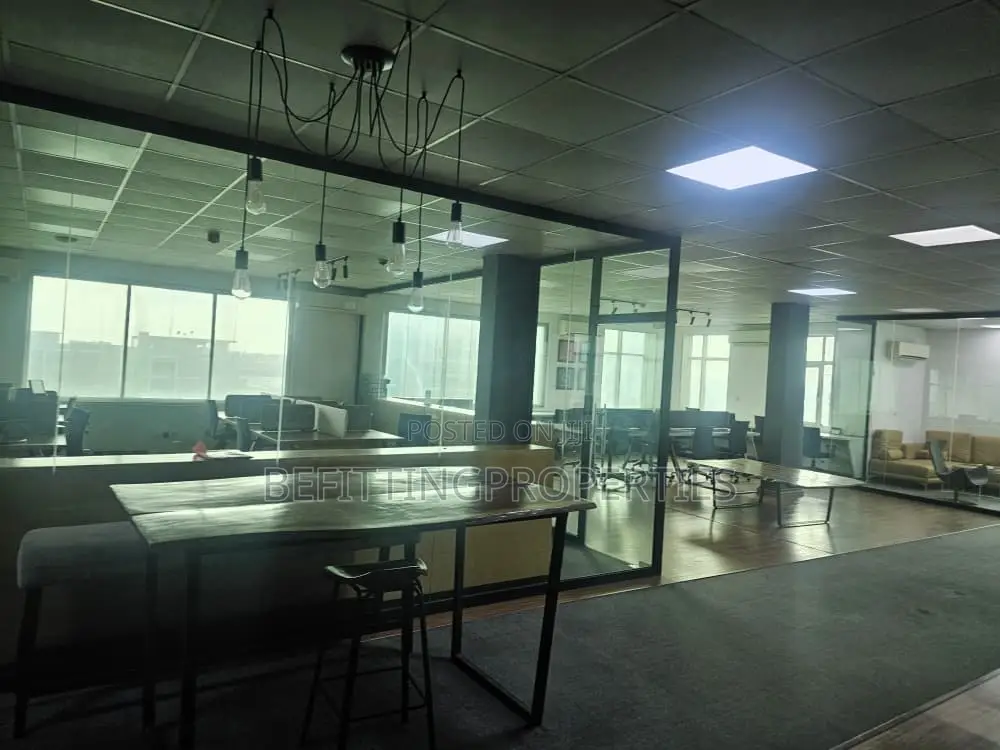 365 SQM Semi-Furnished Office Space to Let in Alausa