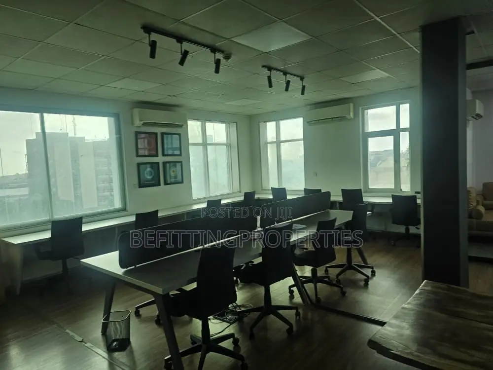 365 SQM Semi-Furnished Office Space to Let in Alausa