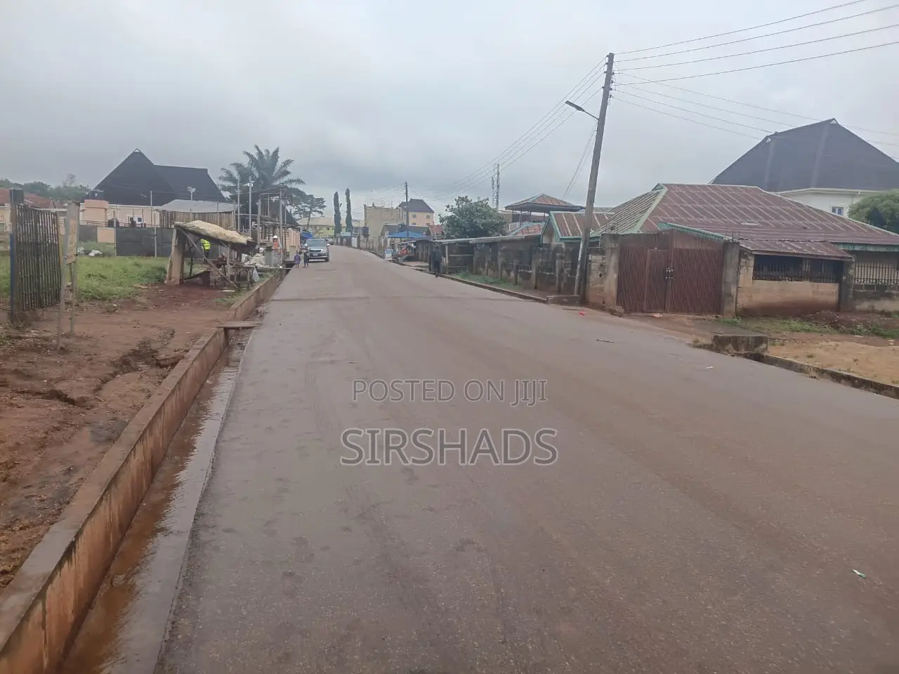 A Full Plot of Land on a Tied Road at OSRC Road, Orita Obele in Akure